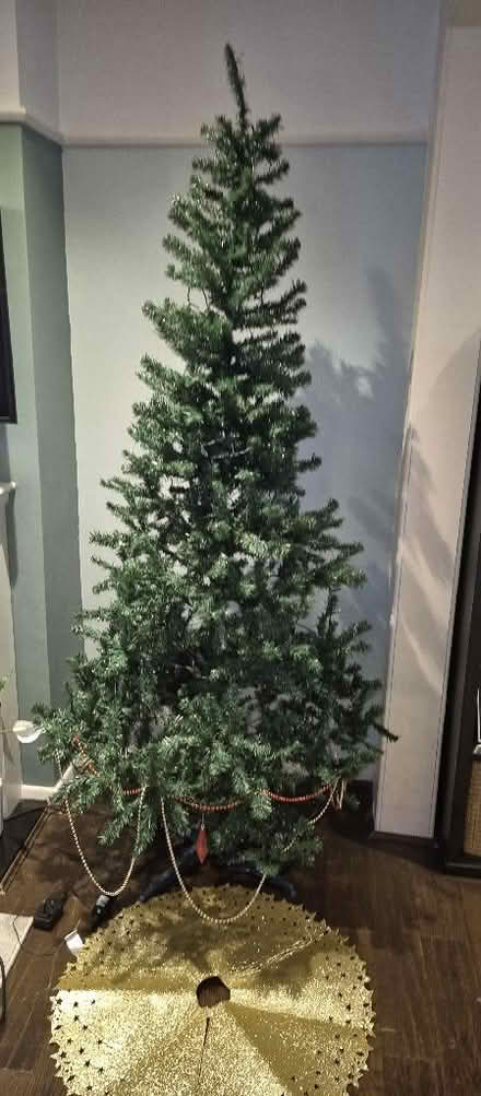 Photo of free Christmas tree With Skirt (West Thornton CR7) #1