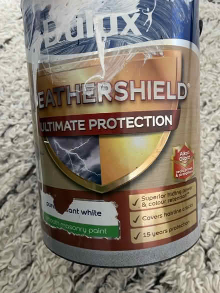 Photo of free Dulux masonry white paint (GU29) #1