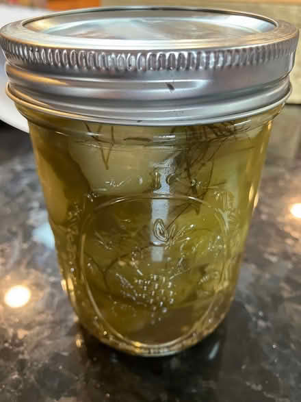 Photo of free hand-made pickles (White Oaks area of San Carlos) #1