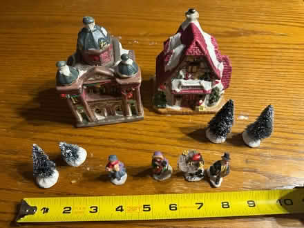 Photo of free Mini ceramic decorative town pieces (Downers Grove - South) #3