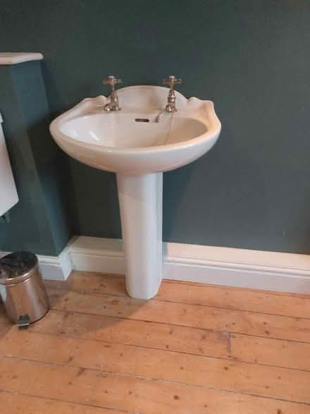 Photo of free Toilet and wash hand basin. (Henley SY6) #2