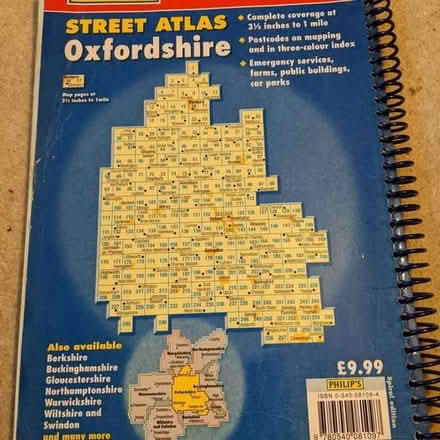 Photo of free Street atlas Oxfordshire (Hastings TN34) #2