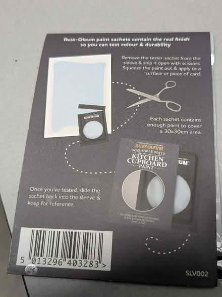 Photo of free Rust-Oleum 10ml tester sachets (Hove Green BN3) #4