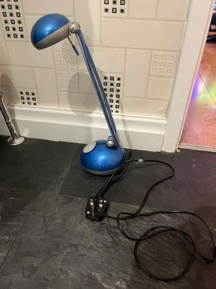 Photo of free Blue desk lamp (Moston M40) #1