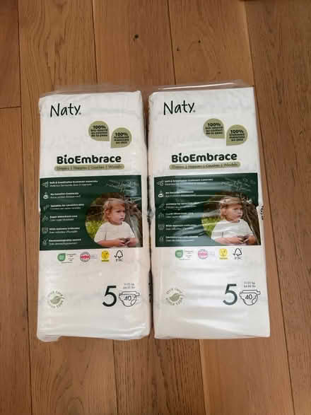 Photo of free 80 Naty size 5 nappies (Daubeney Road, E5) #1