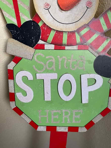 Photo of free Santa signpost (Cradoc LD3) #2