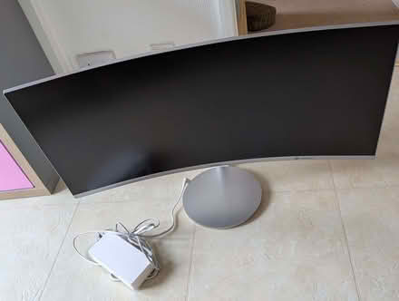 Photo of free Samsung 34 Inch curved screen computer monitor (Madeley TF7) #1
