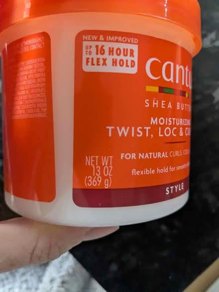 Photo of free Cantu Shea twist loc curl gel (M32 stretford) #3