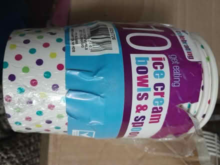 Photo of free Disposable ice cream pots (Smiths Estate OX28) #1