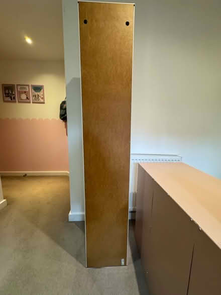 Photo of free Tall white bathroom shelves (RG40 Central Wokingham) #4