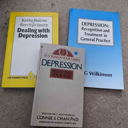 Photo of free Three depression books (Hastings TN34) #1