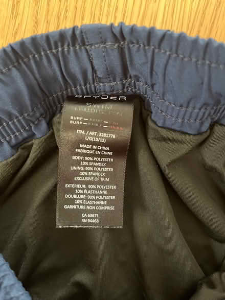 Photo of free Youth size swim shirts, and shorts (Hintonburg) #2