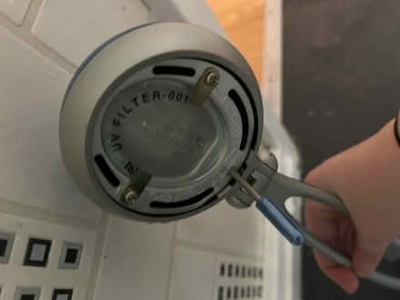 Photo of free Blue desk lamp (Moston M40) #2