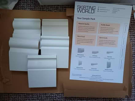 Photo of free Skirting World Sample Pack (Newton Abbot TQ12) #1