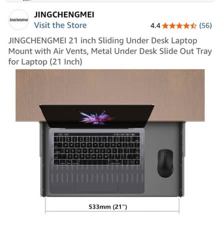 Photo of free Laptop (Under Desk) Mount (Bowie) #2