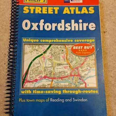 Photo of free Street atlas Oxfordshire (Hastings TN34) #1