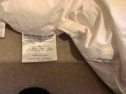 Photo of free Single Duvet (Horsell GU21) #1