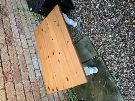 Photo of free Tv stand and wooden table and chair (Littleover DE23) #2