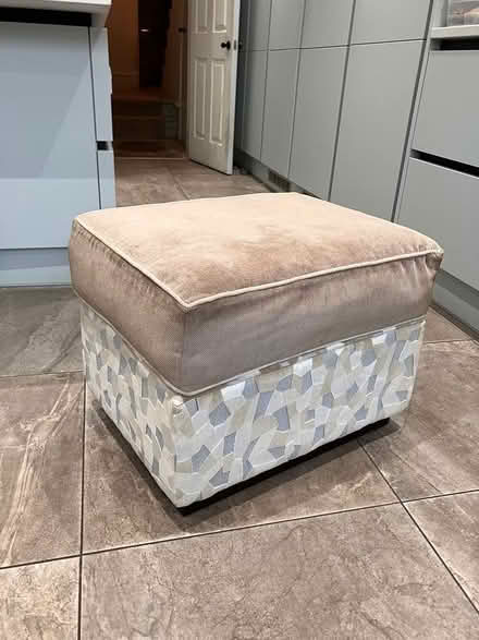 Photo of free Comfy footstool (Caistor Park Road E15) #1