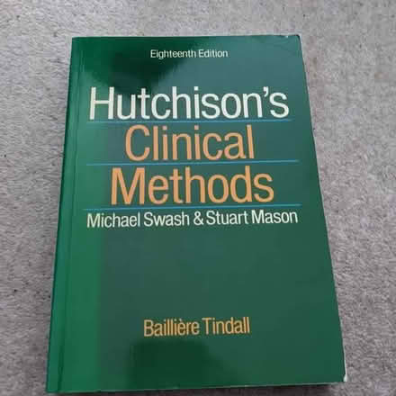 Photo of free Hutchinson's clinical methods book (Hastings TN34) #1