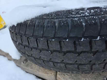 Photo of free Trailer wheels and tires x3 (Narragansett) #4