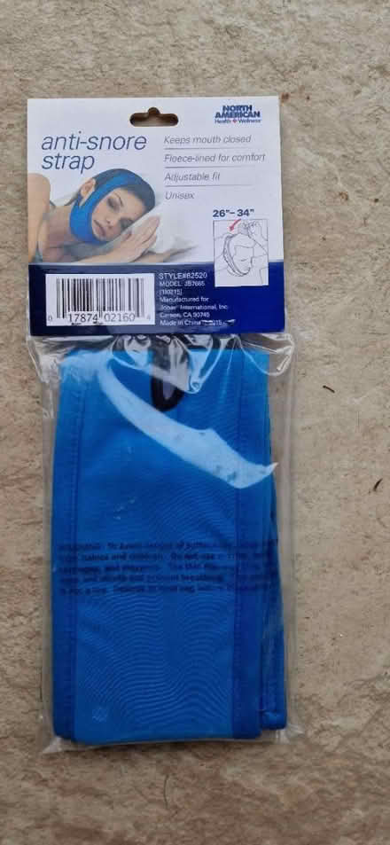 Photo of free Anti snore strap (Upper Weston, Bath) #1