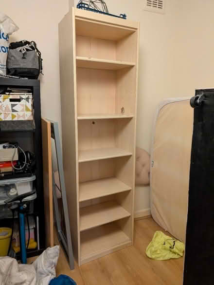 Photo of free Tall wooden shelves (Tufnell park, Anson rd) #1