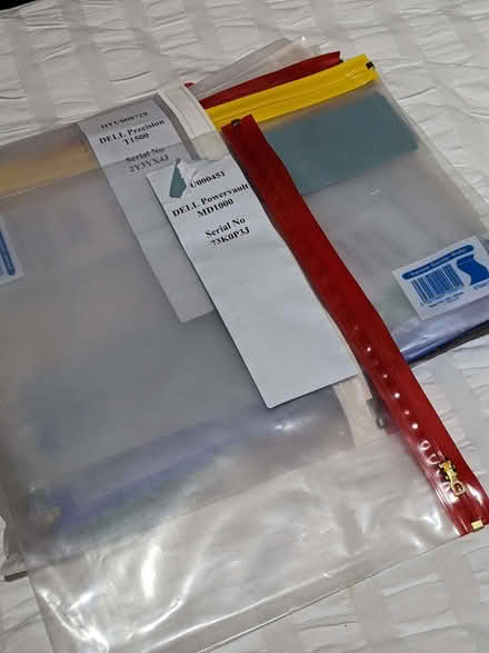 Photo of free Plastic zip folders (Horspath OX33) #1