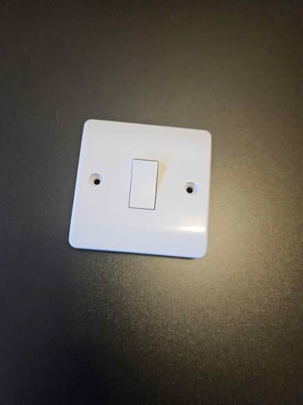 Photo of free White light switch (Kingswood BS15) #1