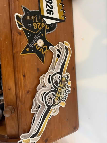 Photo of free 2026 new year’s cardboard glasses (SG4 hitchin) #1