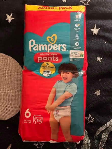 Photo of free Pampers nappy pants size 6 new pack (Henley-on-Thames RG9) #2