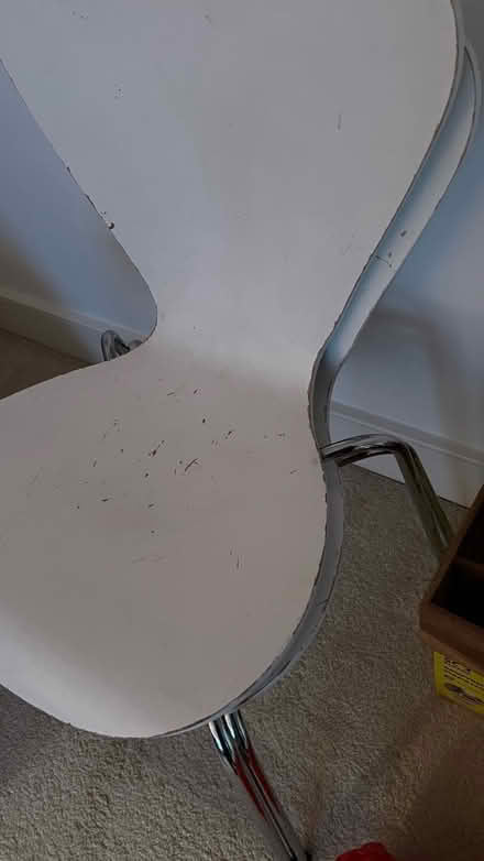 Photo of free 2 wood/chrome chairs (SW11) #1