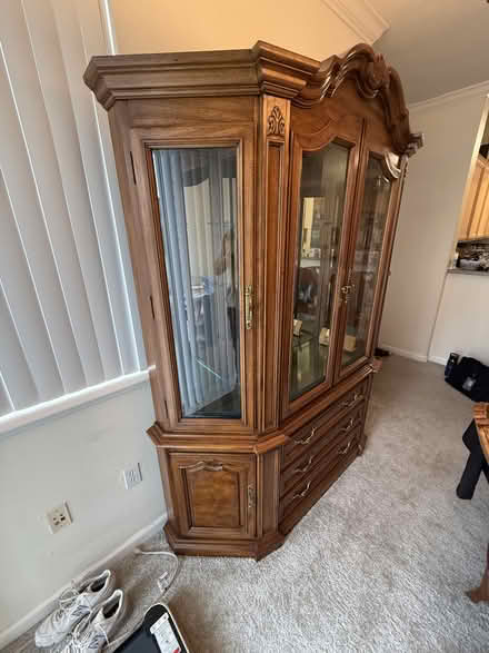 Photo of free Breakfront China Cabinet (Bel Air Apartments) #1