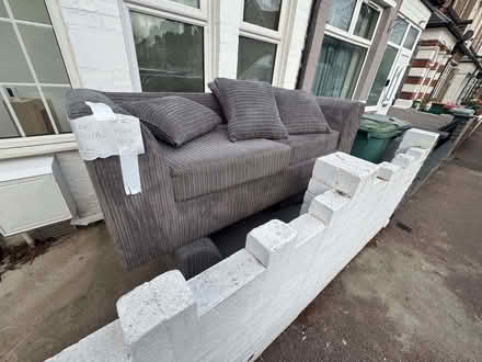 Photo of free Two-seater sofas (East Ham E6) #2