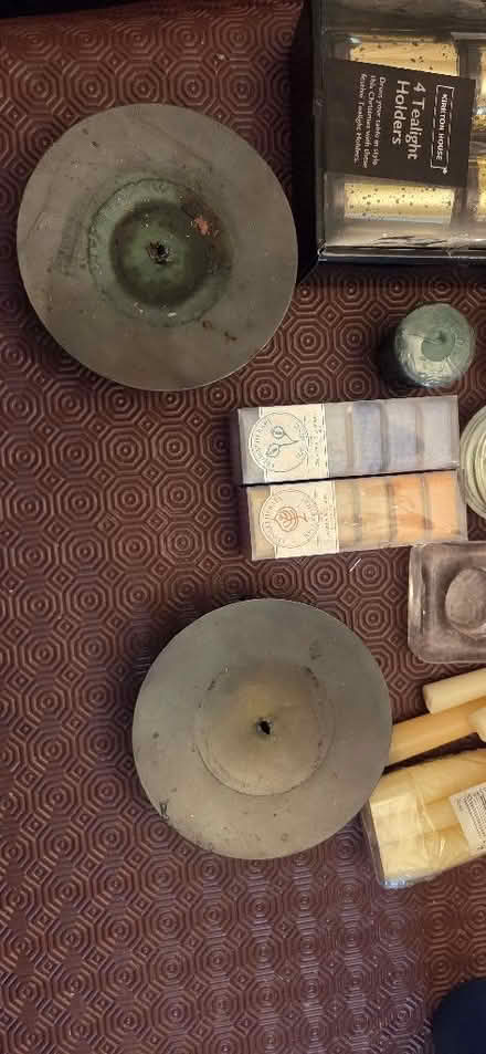 Photo of free Candles and holders (Horndean PO8) #1