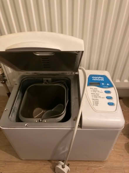 Photo of free Morphy Richard’s bread maker - needs mixing blade (Kings Heath B13) #1