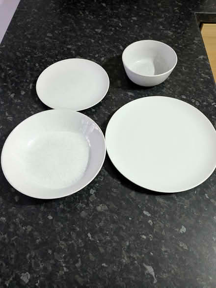 Photo of free large crockery set. plates bowls (Guildford GU3) #1