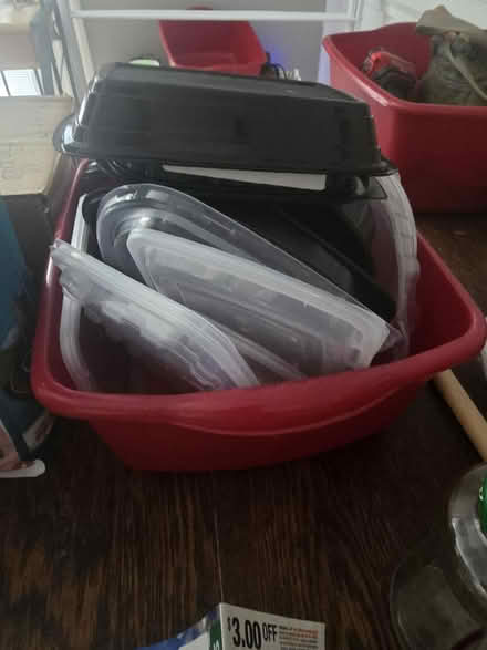 Photo of free Food containers (Wards Corner) #1