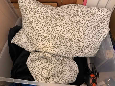 Photo of free Bedding and air mattress (Chiswick) #1