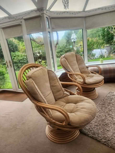 Photo of free Conservatory chairs swivel rockers (Radbrook Green SY3) #1