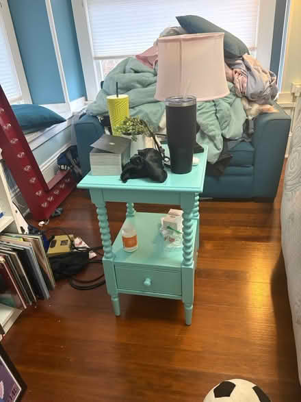 Photo of free Bed frame and bed side table (Capitol hill) #1
