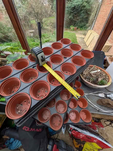 Photo of free three potting-on trays (West Adderbury OX17) #1