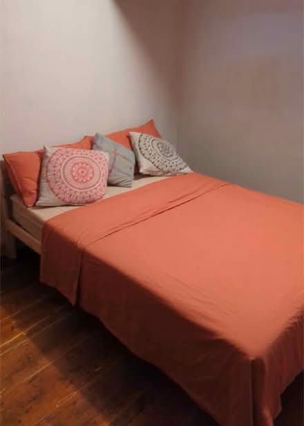 Photo of free IKEA bed with mattress (Surrey Quays) #1