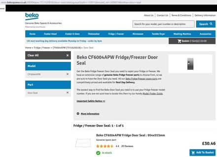 Photo of free Beko 50/50 Fridge Freezer (Handbridge CH4) #4