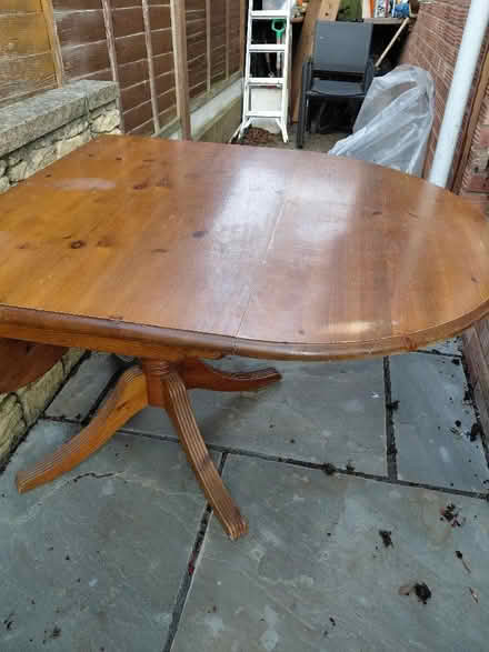 Photo of free Upcycling project! Oval dining table (Malvern Wells WR14) #2