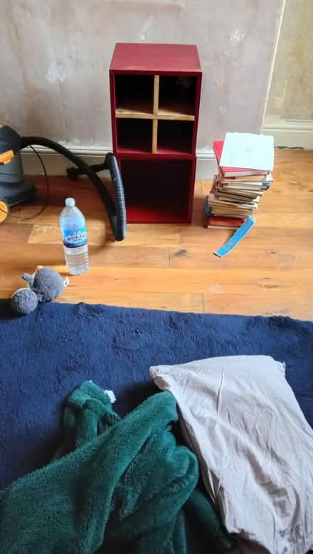 Photo of free Red IKEA cube shelves (Wallasey) #1