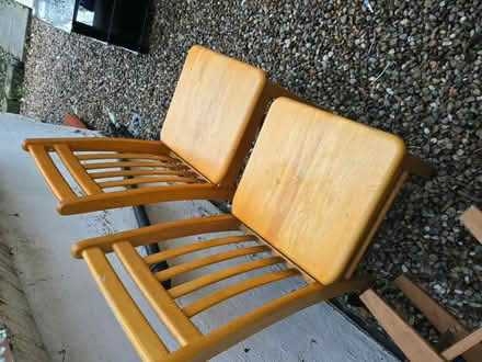 Photo of free Tv stand and wooden table and chair (Littleover DE23) #1