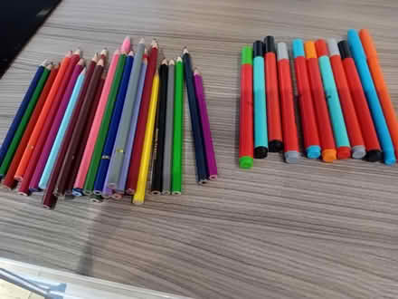 Photo of free Coloured Pencils and Felt Pens (Caerphilly CF83) #1