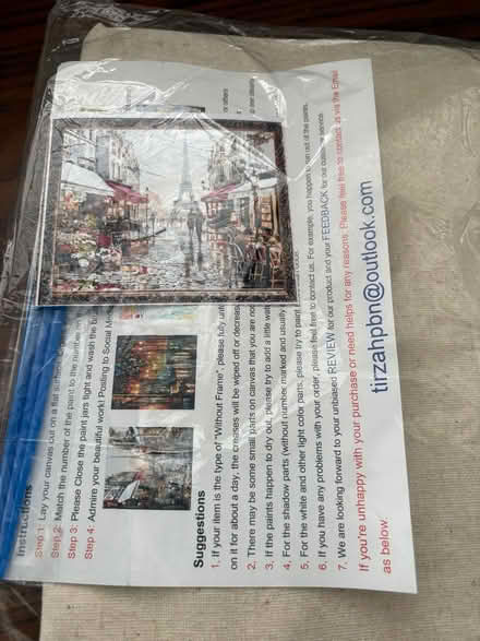 Photo of free Paint by numbers kit (Surbiton KT6) #1