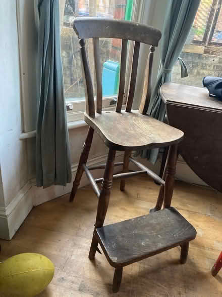 Photo of free Wooden artist's chair (London W9) #1